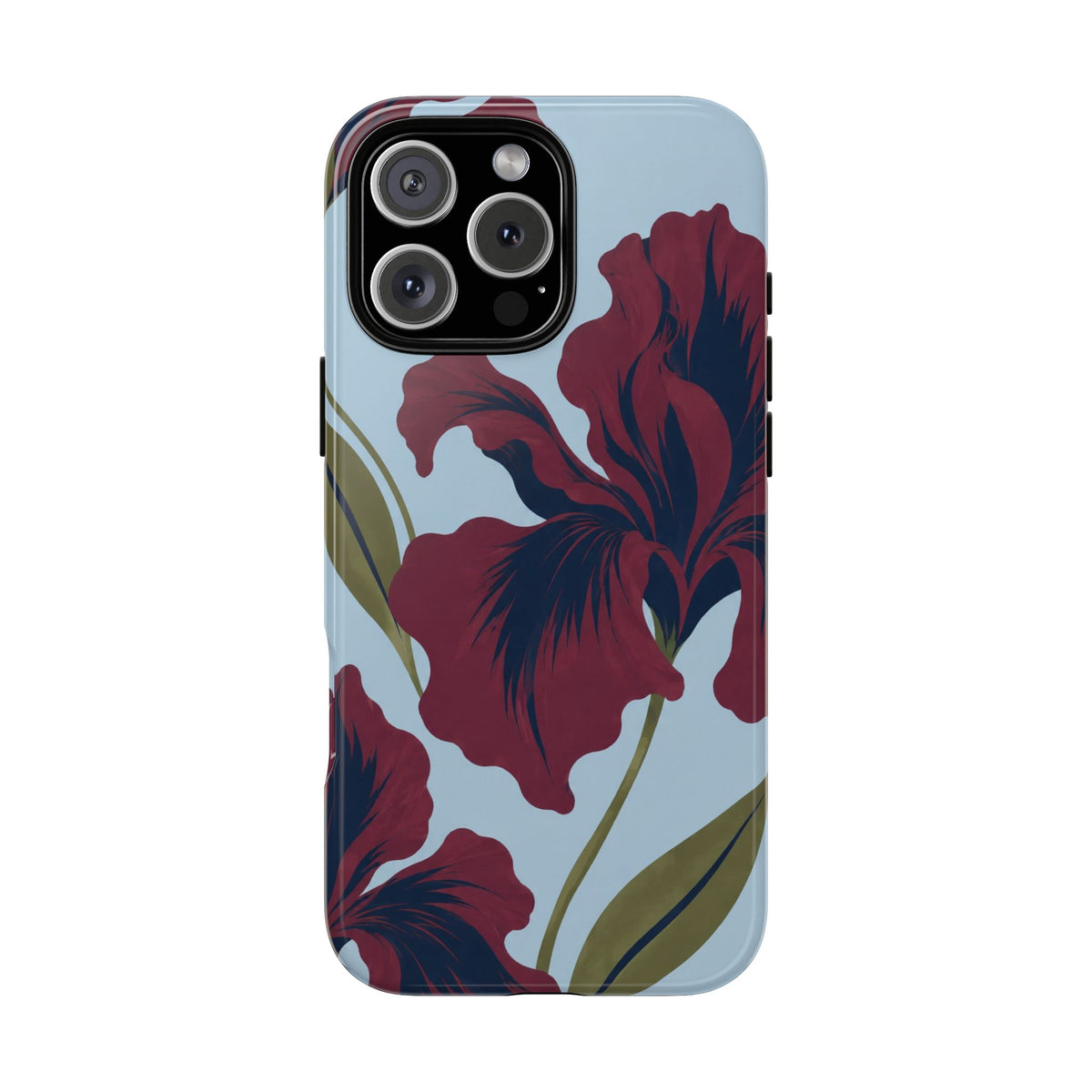 Keep Looking Nº 01 | Wine Iris Phone Case